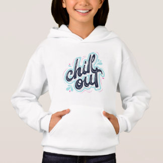 Retro-Typografie-Mädchen-Grafik-Kapuzenpullover zu Hoodie