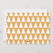 Retro Typografie modern 1 Foto Weihnachten (Rückseite)