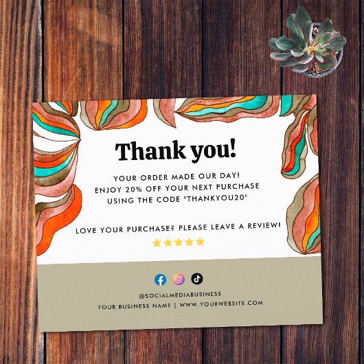 Retro-Typografie-Unterstützung für kleine Unterneh