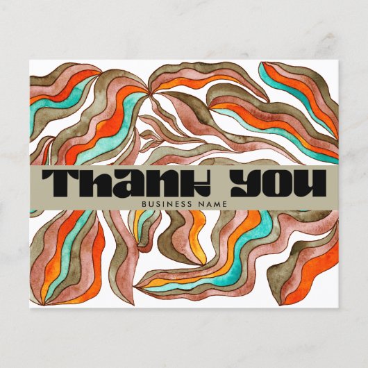 Retro-Typografie-Unterstützung für kleine Unterneh (Vorderseite)