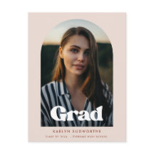 Retro typografisches Bogendesign Abschluss Foto