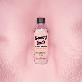 Retro Typografy Cool Business Product Label Weinetikett