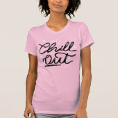 Retro Typografy T - Shirt abkühlen (Vorderseite)