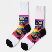 Retro-Überprüfung Socken (Linkes Detail)