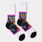Retro-Überprüfung Socken (Rechts)