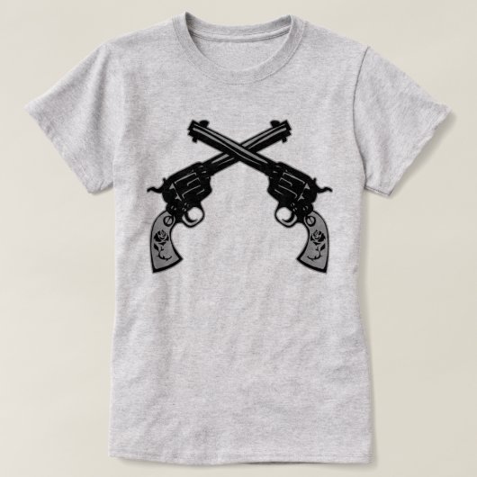 Retro-Überquerte Kolben T-Shirt (Design vorne)