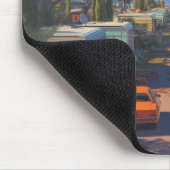 Retro UFO Trailer Park Mousepad (Ecke)