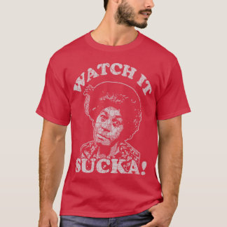 RETRO-UHR ES SAUGT Junge Familie T-Shirt