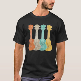 Retro Ukulele Graphic T-Shirt