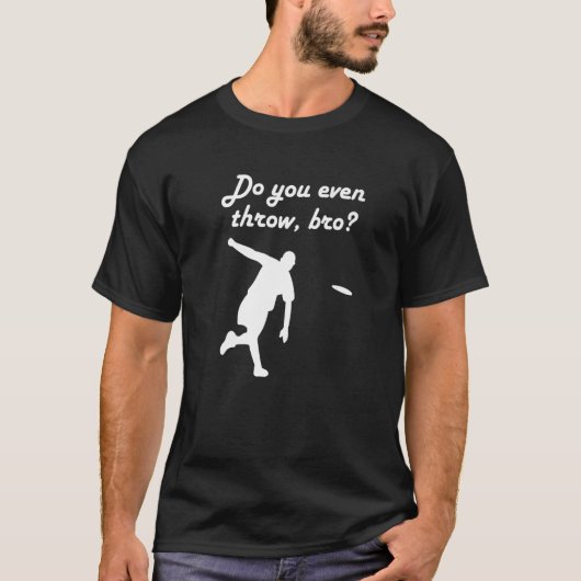 Retro Ultimate Frisbee Player Angebot machen Sie a T-Shirt (Vorderseite)