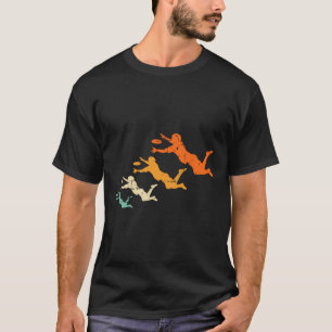 Retro-Ultimate-Frisbee-Spieler Vintage-Disc-Ultima T-Shirt