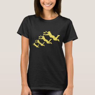 Retro Ultimate Frisbee Vintag Disc Golf Flying T-Shirt