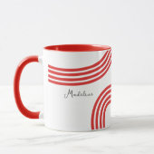 Retro unartig Santa Clause Tasse (Links)