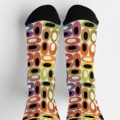 Retro und bunt socken (Oben)