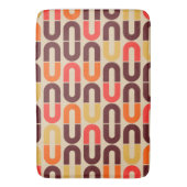 Retro- und Mod 60er-70er-Badematte Badematte (Vorderseite Vertikal)