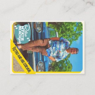 Retro und sein Corvair! Telefonnummerkarte