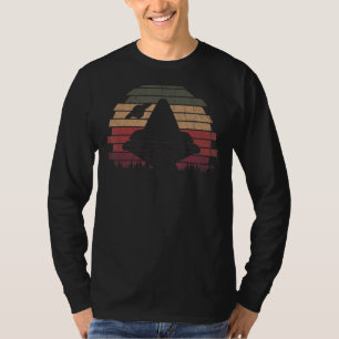 Retro Undefined Flying Object Alien Science Fic T-Shirt