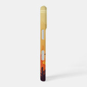 Retro Underwater Bubbles iPhone 16 Hülle (Rechte Seite)