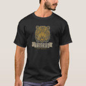 Retro Uni Tigers T-Shirt (Vorderseite)