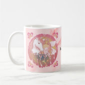 Retro Unicorn Kaffeetasse (Links)