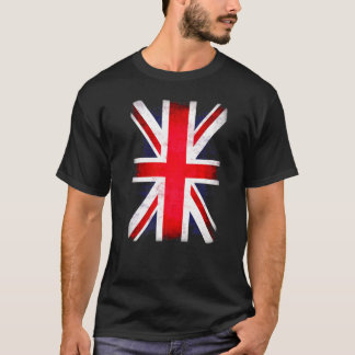 Retro Union Jack Flag Großbritannien Großbritannie T-Shirt