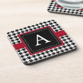 Retro-untersetzte Set mit Monogramm Untersetzer (Linke Seite)