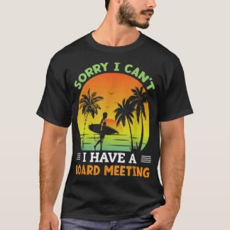 Retro-Urlaub Surfen Vintage-Surfer T-Shirt