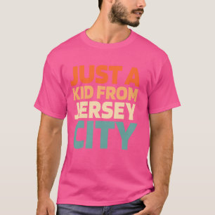 Retro US City USA nur ein Kind aus New Jersey Jers T-Shirt
