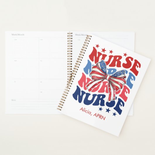 Retro US Style Nurse Planer (Anzeige)