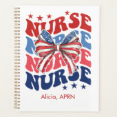 Retro US Style Nurse Planer (Vorderseite)
