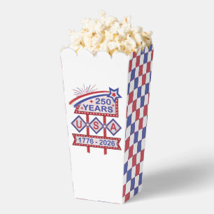 Retro USA 250. Jubiläums-Marquee-Schild 1776-2026 Geschenkschachtel
