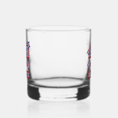 Retro USA 250. Jubiläums-Marquee-Schild 1776-2026 Whiskyglas (Rechts)