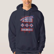 Retro USA 250. Jubiläums-Marquise-Schild 1776-2026