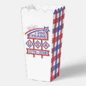 Retro USA 250th Anniversary Marquee Sign 1776-2026 Geschenkschachtel (Rückseite)