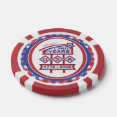 Retro USA 250th Anniversary Marquee Sign 1776-2026 Pokerchips (Einzeln)