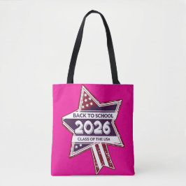 Retro USA Class 2026 Zurück in die Schule Tasche