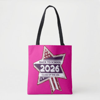 Retro USA Class 2026 Zurück in die Schule Tasche