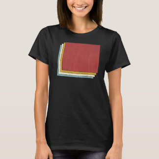 Retro USA Staat Vintag Map Wyoming T-Shirt