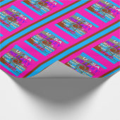 Retro USA Stronger Together Abstrakt Art Print Geschenkpapier (Ecke)