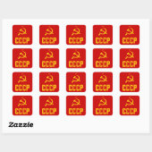 Retro USSR CCCP Soviet Union 80's Stickers (Blatt)