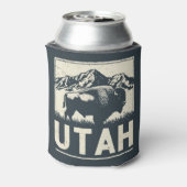 Retro Utah Dosenkühler (Kanne Rückseite)