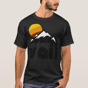 Retro Vail Colorado Tourist Souvenir Reisedesign T-Shirt