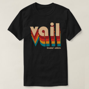 Retro Vail Ski T-Shirt