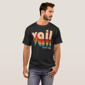 Retro Vail Ski T-Shirt (Vorne ganz)