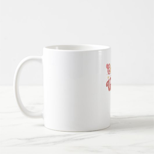 Retro Valentine Chocolate Kaffeetasse (Links)