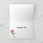 Retro Valentine Feiertagskarte (Innenseite)