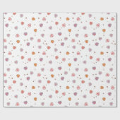 Retro Valentine Geschenkpapier (Flach)