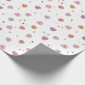 Retro Valentine Geschenkpapier (Ecke)
