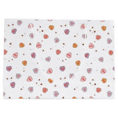 Retro Valentine Große Geschenktüte (Rückseite)