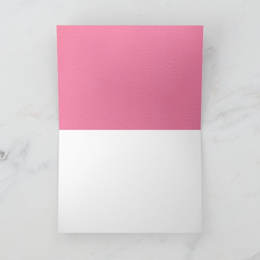 Retro Valentine I Liebe Sie Karte (Innenseite)